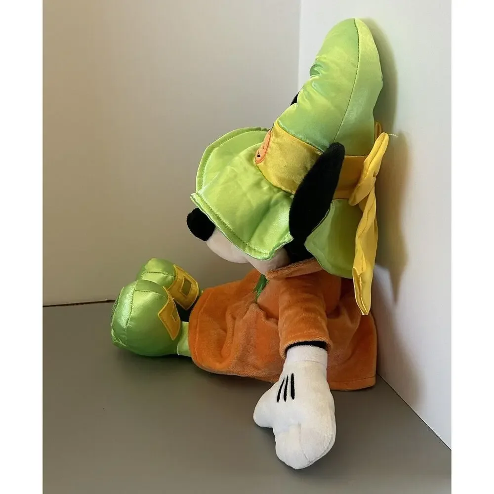 Disney Store Minnie Mouse Witch Halloween Stuffed Plush Toy 16 Inch